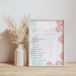 Waterverf Geslacht Verhalen oude vrouwen Tales Sig Poster