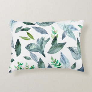 Waterverf gestorven bladeren 11 accent kussen