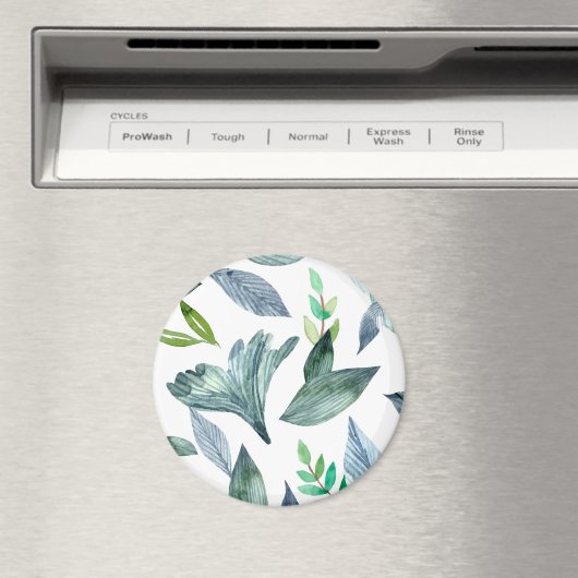 Waterverf gestorven bladeren 11 magneet (Insitu (Vaatwasser))