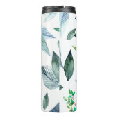 Waterverf gestorven bladeren 11 thermosbeker (Achterkant)