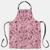 Waterverf gestorven bladeren 3 schort (Voorkant)