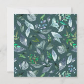 Waterverf gestorven bladeren 5 aankondiging (Voorkant)