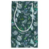 Waterverf gestorven bladeren 5 klein cadeauzakje (Voorkant)