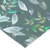 Waterverf gestorven bladeren 5 medium tafelloper (Hoek)