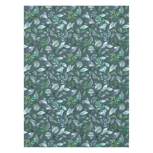 Waterverf gestorven bladeren 5 tafelkleed (Voorkant)