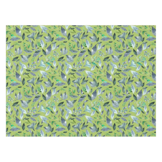 Waterverf gestorven bladeren 6 tafelkleed (Voorkant (Horizontaal))