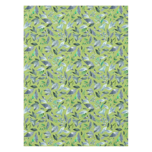 Waterverf gestorven bladeren 6 tafelkleed (Voorkant)