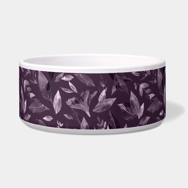 Waterverf gestorven bladeren 7 voerbakje (Voorkant)