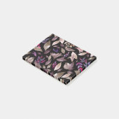 Waterverf gestorven bladeren post-it® notes (Schuin)