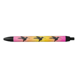 Waterverf Gestructureerde Hummingbird Colibri Pen