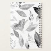 Waterverf gevallen bladeren 8 notitieboek (Achterkant)