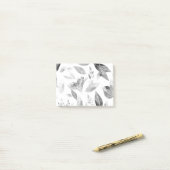 Waterverf gevallen bladeren 8 post-it® notes (Op bureau)