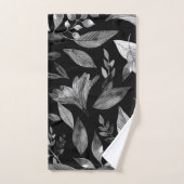 Waterverf gevallen bladeren 9 bad handdoek (Handdoek)
