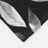 Waterverf gevallen bladeren 9 fleece deken (Hoek)