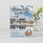 Waterverf Gevist op het 50e verjaardagsfeest van L Kaart (Staand voorkant)