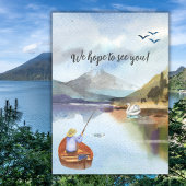 Waterverf Gevist op het 50ste verjaardagsfeest van Aankondiging