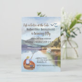 Waterverf Gevist op het 50ste verjaardagsfeest van Aankondiging (Staand voorkant)