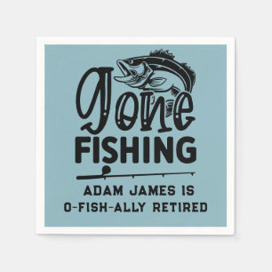 Waterverf Gevist Pensioen Partij - weg Gevist Servet