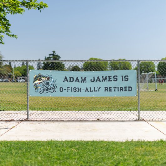 Waterverf Gevist Pensioen Partij - weg Gevist Spandoek (Insitu)