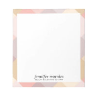 Waterverf Gevoelige monogram met warm palet