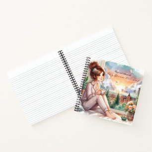Waterverf "Gezellige ziel, stedelijke doelen" Mijn Notitieboek