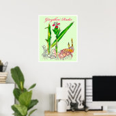 Waterverf Ginger Root Poster (Thuiskantoor)