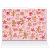 Waterverf Gingerbrood Koekjes Kerst (Binnen Horizontaal (Boven))