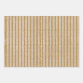 Waterverf Gingerbrood Koekjes Kerstmis Inpakpapier Vel (Voorkant 3)