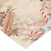 Waterverf Gingerbrood Koekjes Kerstmis Tafelkleed (Gekanteld)