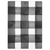 Waterverf Gingham Klembord (Achterkant)