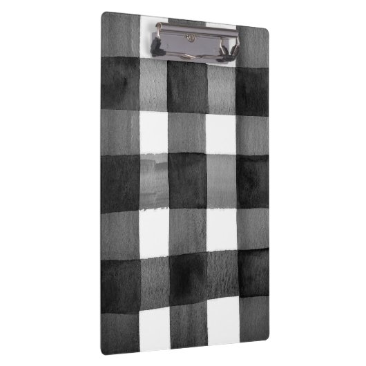 Waterverf Gingham Klembord (Rechts)