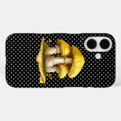 Waterverf Gingham Mushroom Garden Case-Mate iPhone Case (Achterkant (horizontaal))