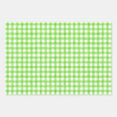 Waterverf Gingham-pakpapier Inpakpapier Vel (Voorkant 3)