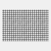 Waterverf Gingham-pakpapier Inpakpapier Vel (Voorkant)