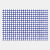 Waterverf Gingham-pakpapier Inpakpapier Vel (Voorkant 2)