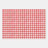 Waterverf Gingham-pakpapier Inpakpapier Vel (Voorkant)