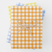 Waterverf Gingham-pakpapier Inpakpapier Vel (In situ)