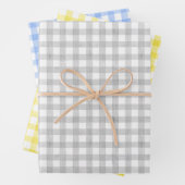 Waterverf Gingham-pakpapier Inpakpapier Vel (In situ)