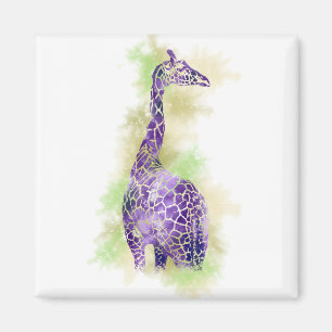 WATERVERF GIRAFFE 1 MAGNEET