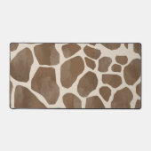 Waterverf Giraffe Dierenprint Patroon Bureaumat (Voorkant)