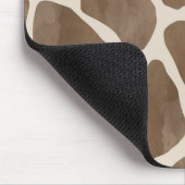 Waterverf Giraffe Dierenprint Patroon Muismat (Hoek)