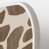 Waterverf Giraffe Dierenprint Patroon Pickleball Paddle (Links Detail)