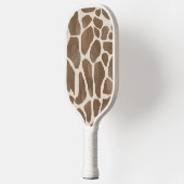 Waterverf Giraffe Dierenprint Patroon Pickleball Paddle (Links)