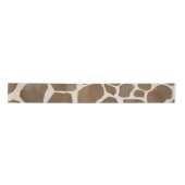 Waterverf Giraffe Dierenprint Patroon Satijnen Lint (Voorkant)
