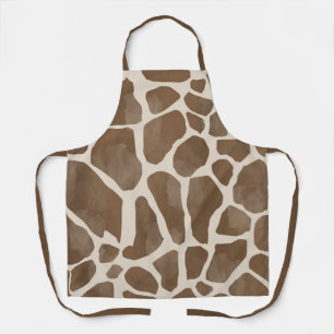 Waterverf Giraffe Dierenprint Patroon Schort