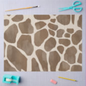Waterverf Giraffe Dierenprint Patroon Tissuepapier (Craft)