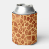 Waterverf Giraffe Print Blikjeskoeler (Blikje Voorkant)