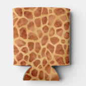 Waterverf Giraffe Print Blikjeskoeler (Achterkant)