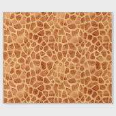Waterverf Giraffe Print Cadeaupapier (Vlak)