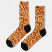 Waterverf Giraffe Print Sokken (Links)